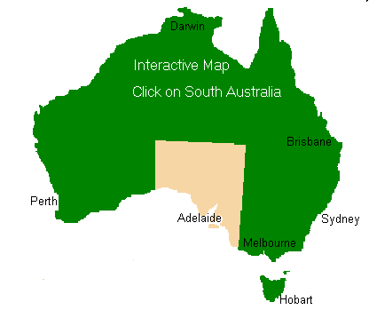 Interactive map 'Australia'